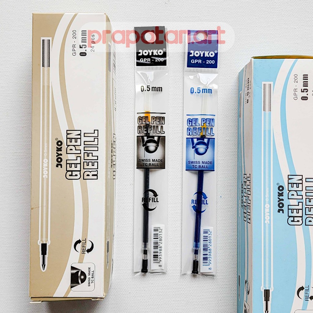 

Joyko GPR-200 REFILL Gel Pen 0.5mm | Pena Jel Refill | Pulpen Refill