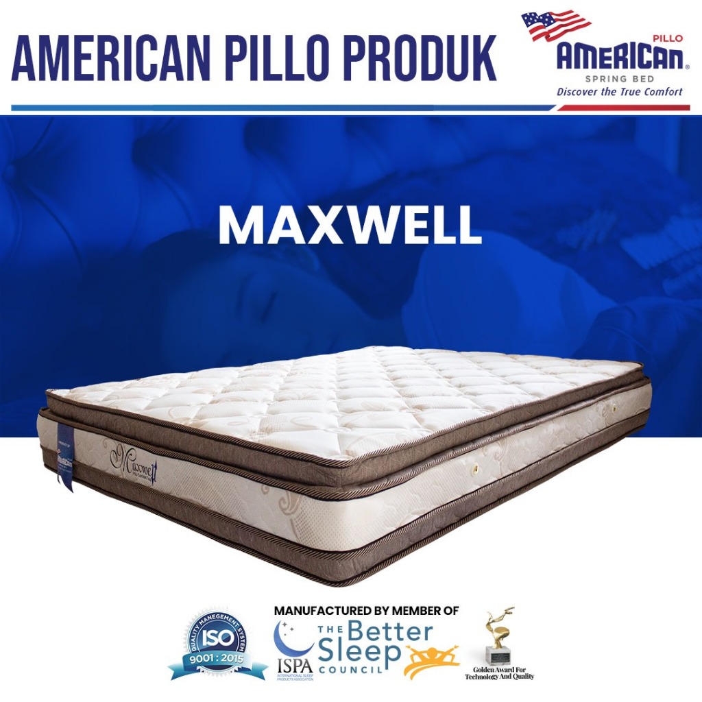 AMERICAN PILLO SPRING BED TYPE MAXWELL