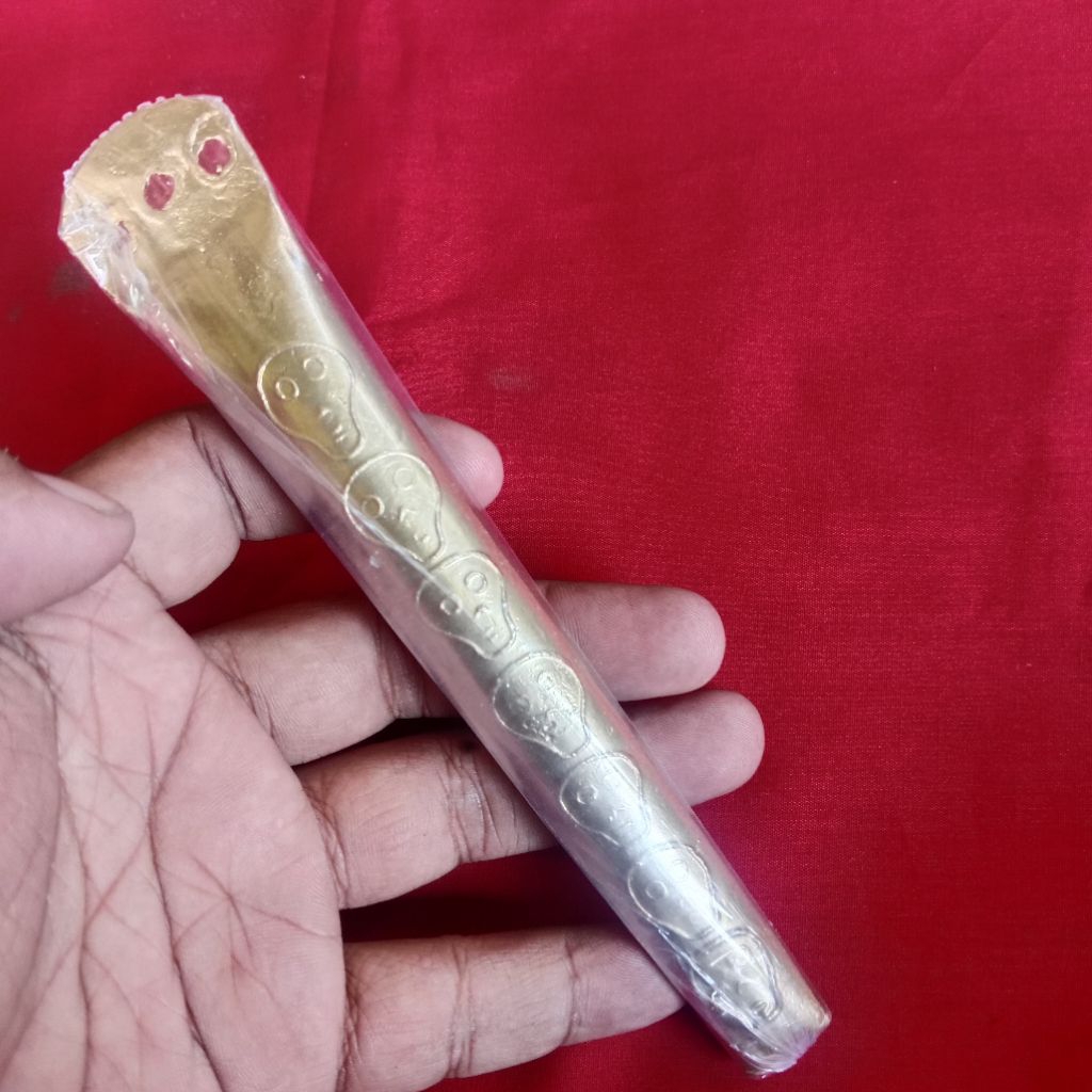 Madat Candu Tengkorake 7 warna Gold Asli