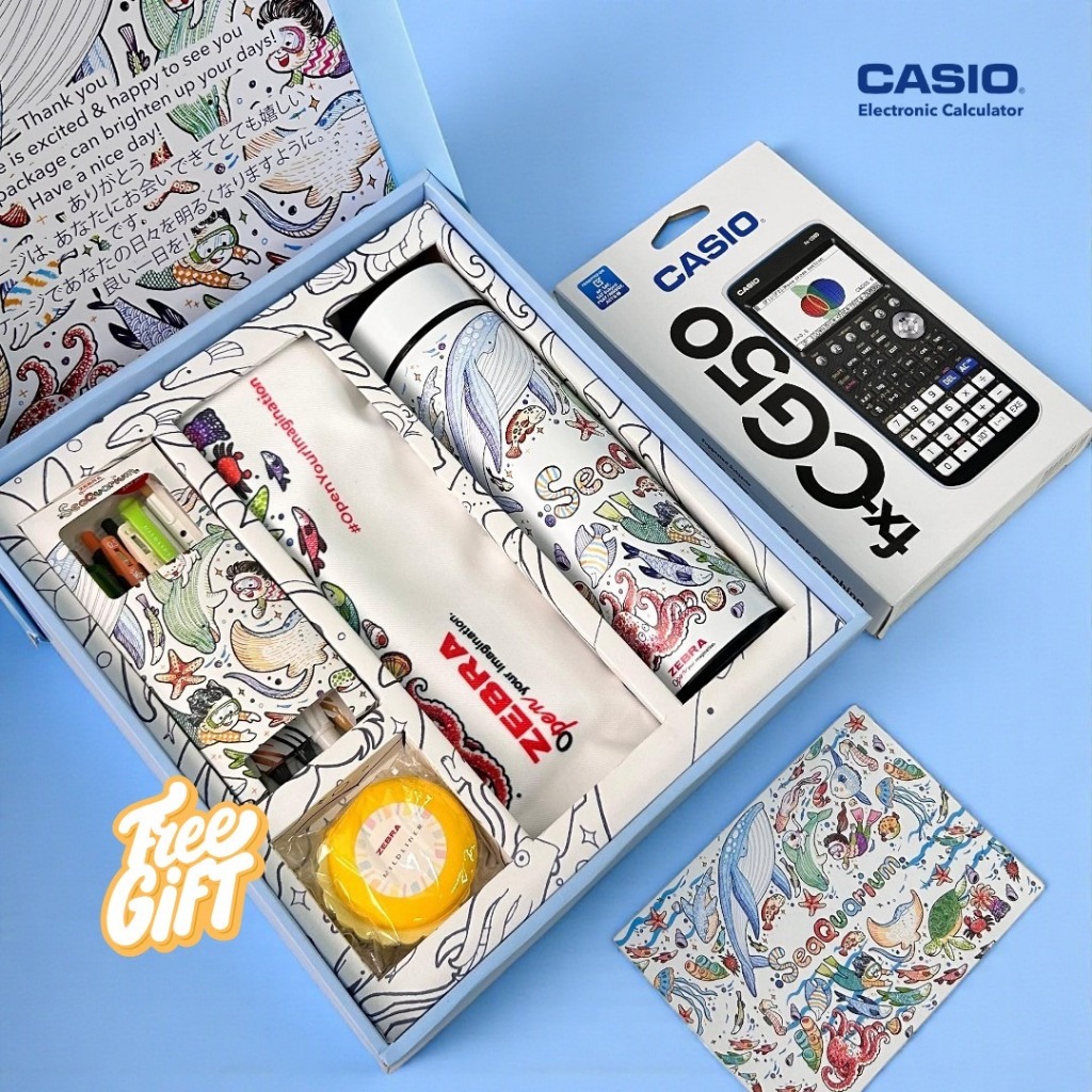 

CASIO KALKULATOR FX-CG50 - Kalkulator Sekolah/Kuliah - Graphical