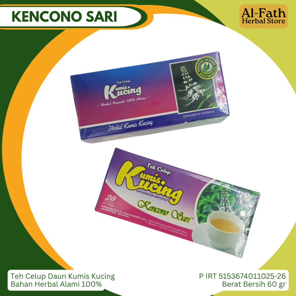 

Teh Celup Kumis Kucing Kencono Sari Menjaga Kesehatan Ginjal dan Saluran Kemih Alami