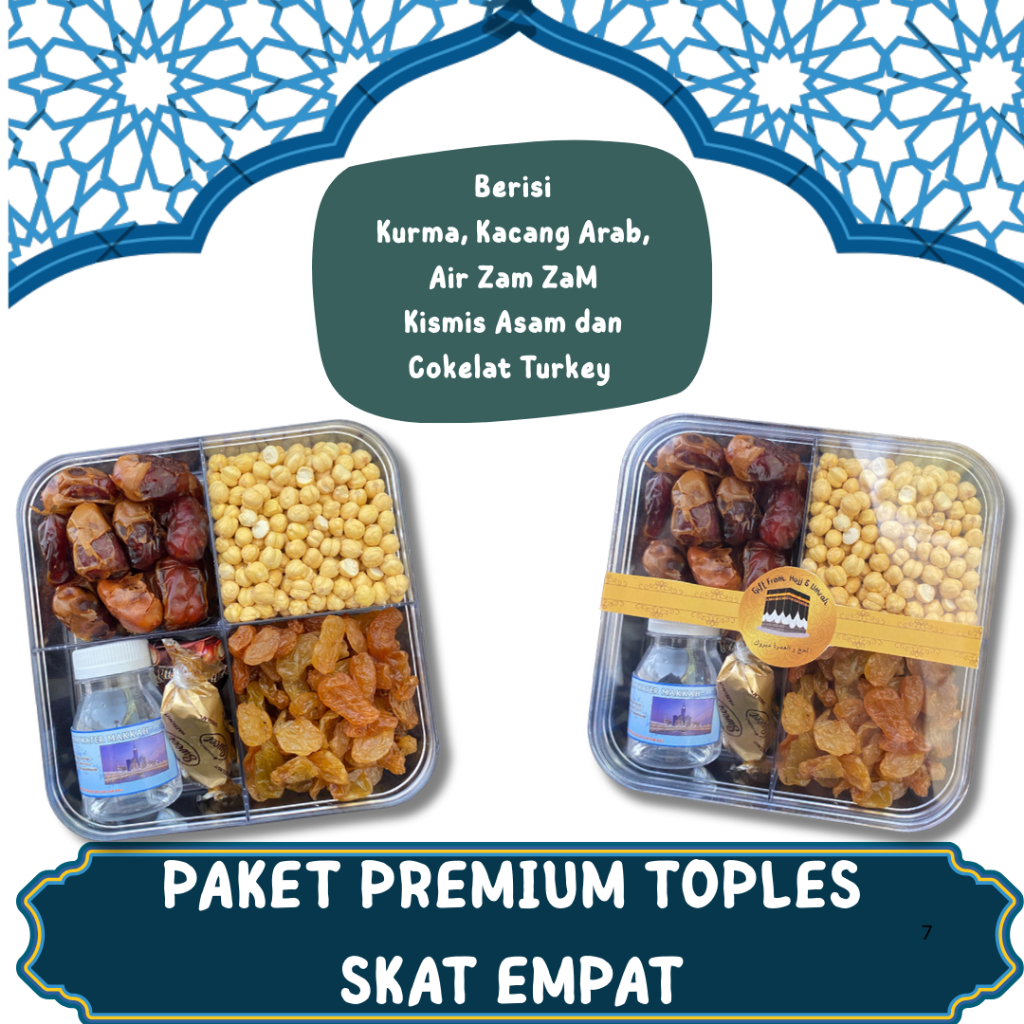 

OLEH OLEH HAJI DAN UMROH PAKET PREMIUM SKAT TOPLES I HAMPERS HAJI I GIFT UMROH PREMIUM I HADIAH HAJI DAN UMROH