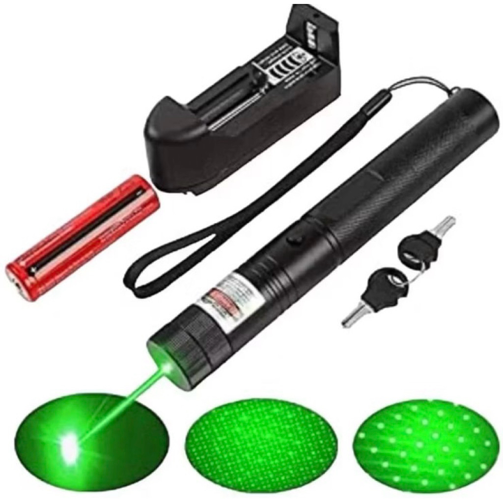 Green Laser Pointer / Laser Hijau/ Laser Kunci Keamanan/Deli Laser Pointer Senter Laser 3b Sinar Hij