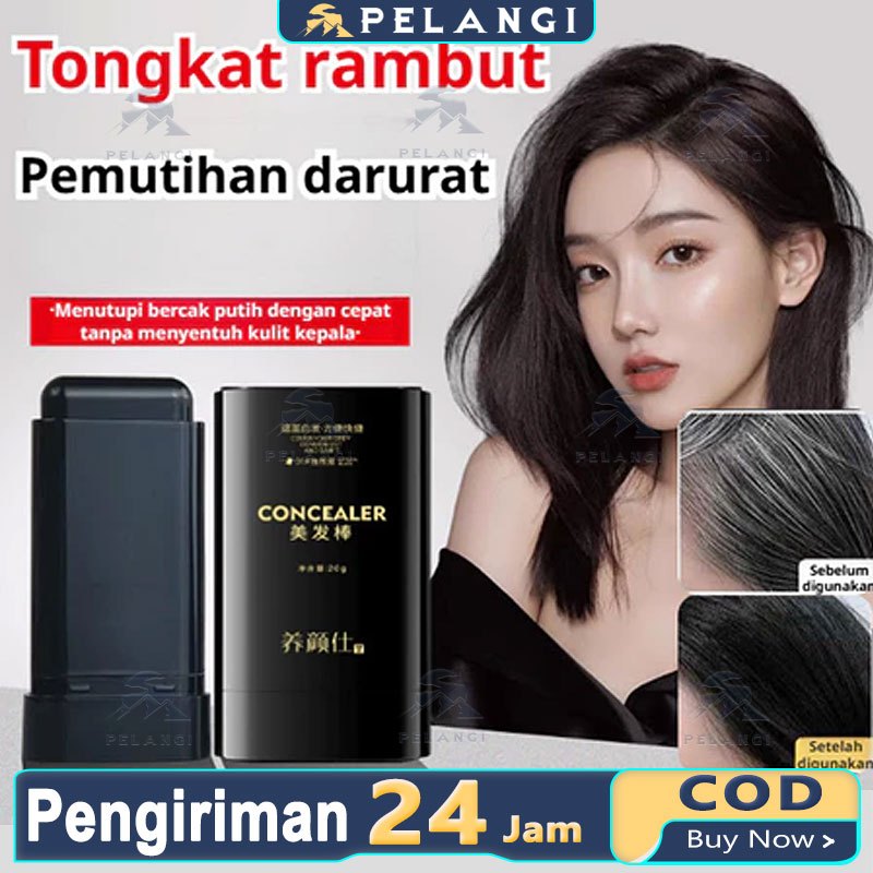 [COD ORI] Penutup Uban Permanen/Alat Semir Rambut /Cat Rambut /Penghitam Rambut Uban Permanen/Semir 