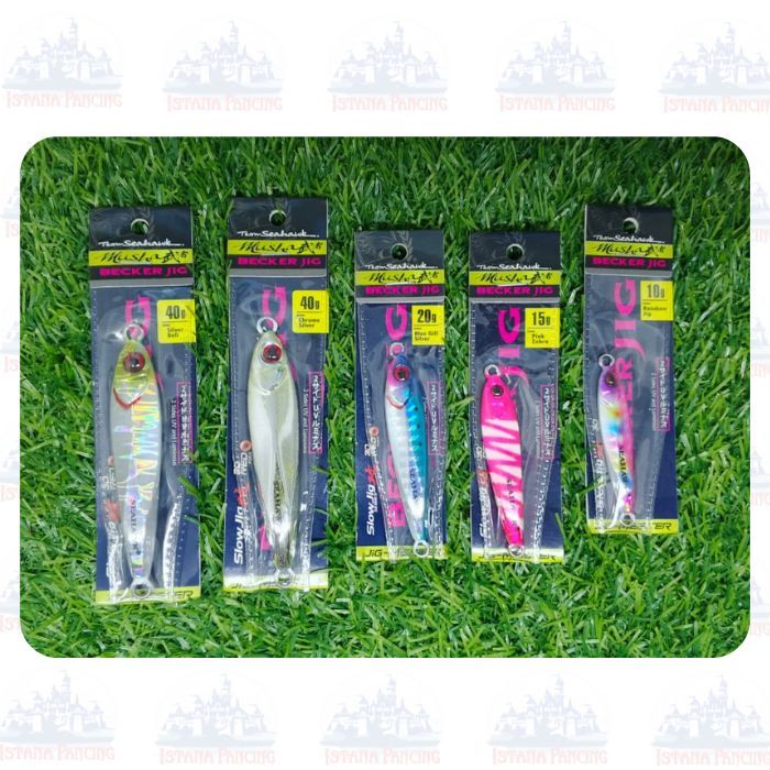 METAL JIG SEAHAWK MUSHA BECKER JIG 10G/15G/20G/40G| UMPAN PANCING MANIA |