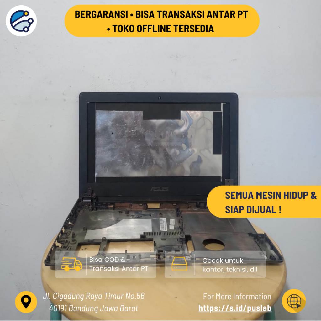 Motherboard Laptop / Mobo Laptop / Mainboard Laptop / Mesin Laptop Copotan / Board Laptop Pretelan /