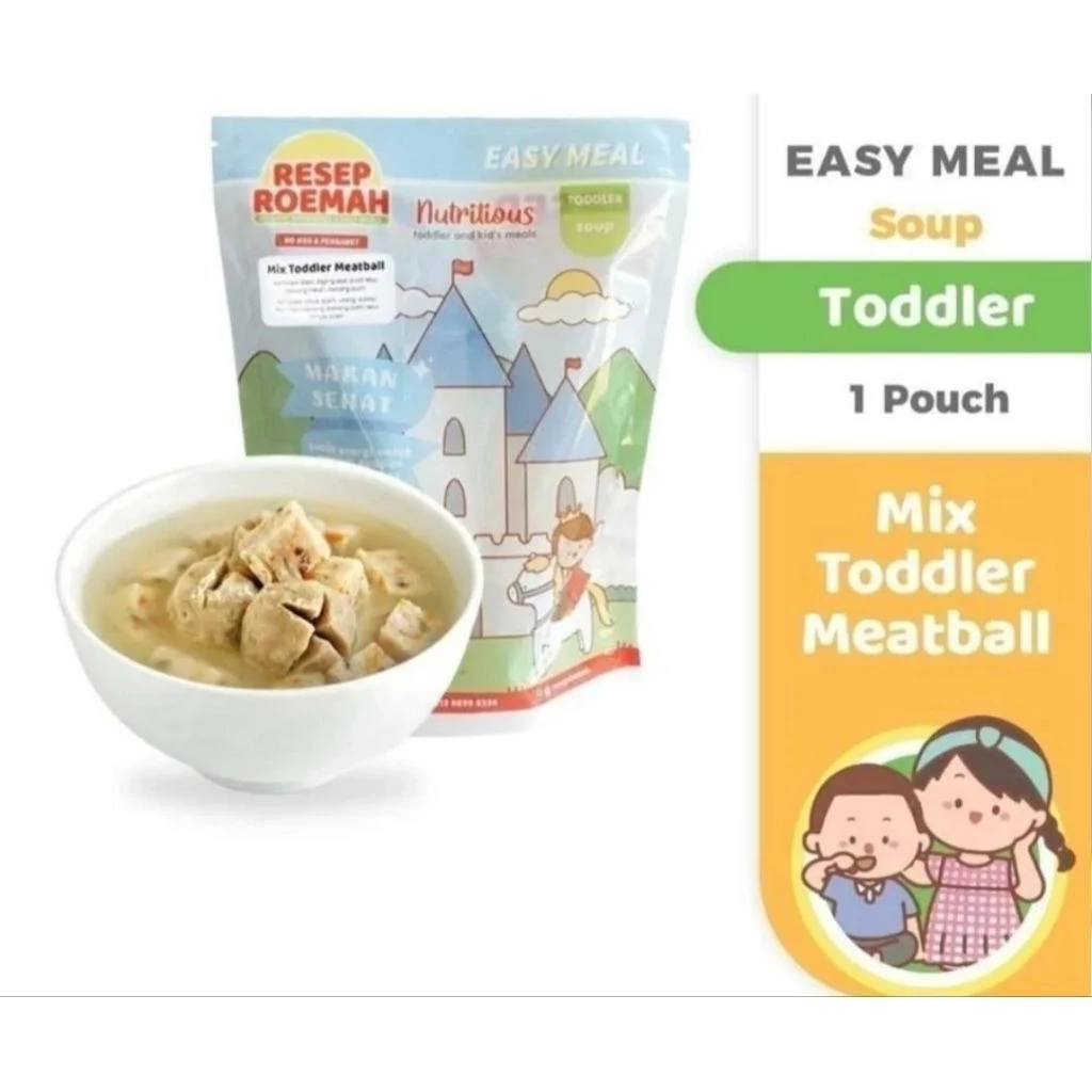 

RESEP ROEMAH | RESEP ROEMAH MIX TODDLER MEATBALL | FROZEN FOOD MURAH | BAKSO PLUS SAYUR SIAP MAKAN