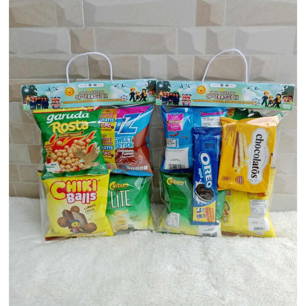 

Paket Snack Ultah Anak Aqiqah bingkisan snack ultah aqiqah