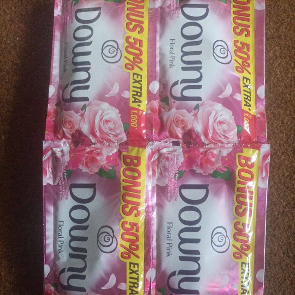 Downy Floral Pink Renceng 12 Sachet x 18ml
