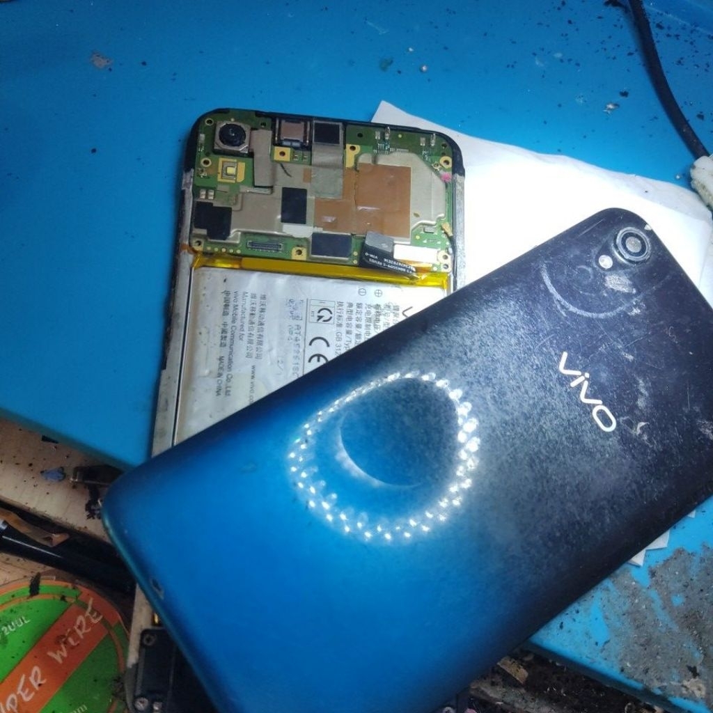 mesin vivo y91c minus lcd