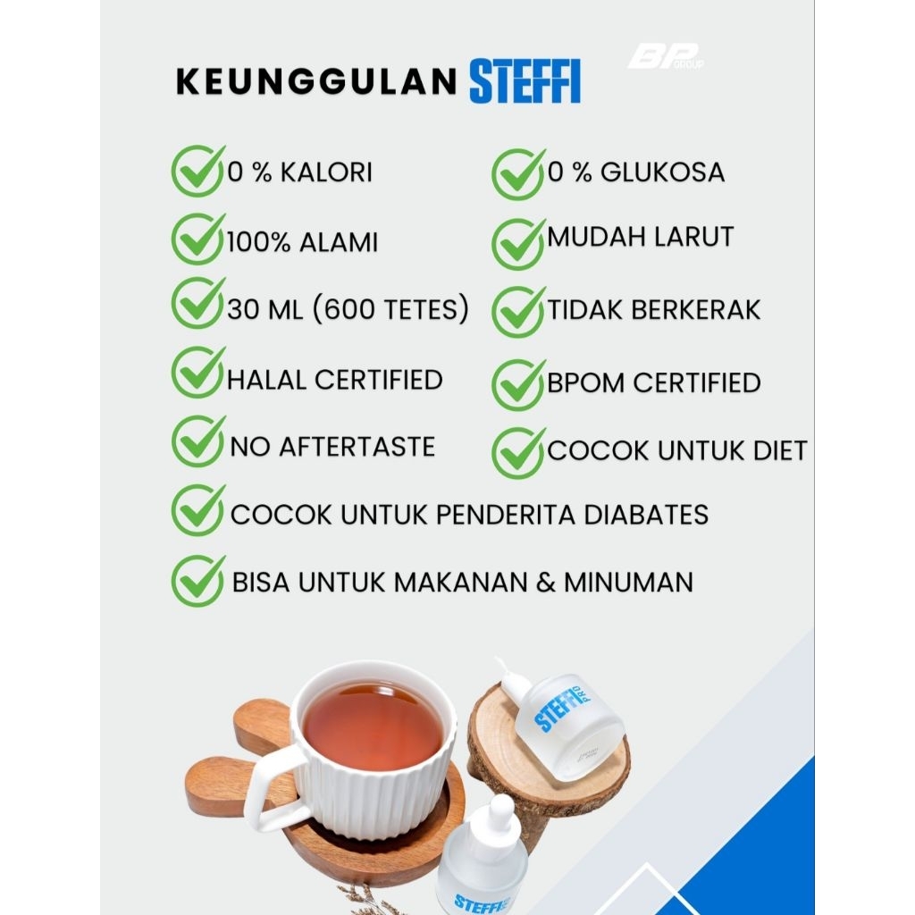 

Steffi pemanis pengganti gula