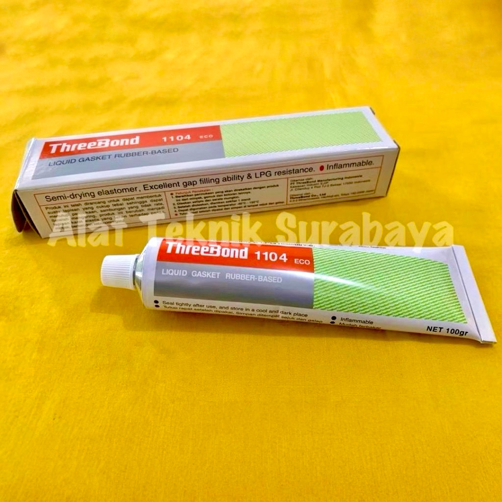 

LEM THREEBOND 1104 25 50 100 GR GRAM LEM LIQUID GASKET PACKING PAKING RUBBER BASED