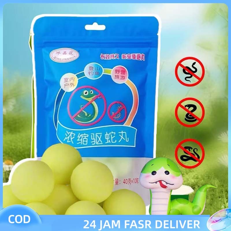 10Pcs Obat Pengusir Ular Masuk Rumah Paling Ampuh Anti Ular Pembasmi Ular Snake Repellent Obat Pengu