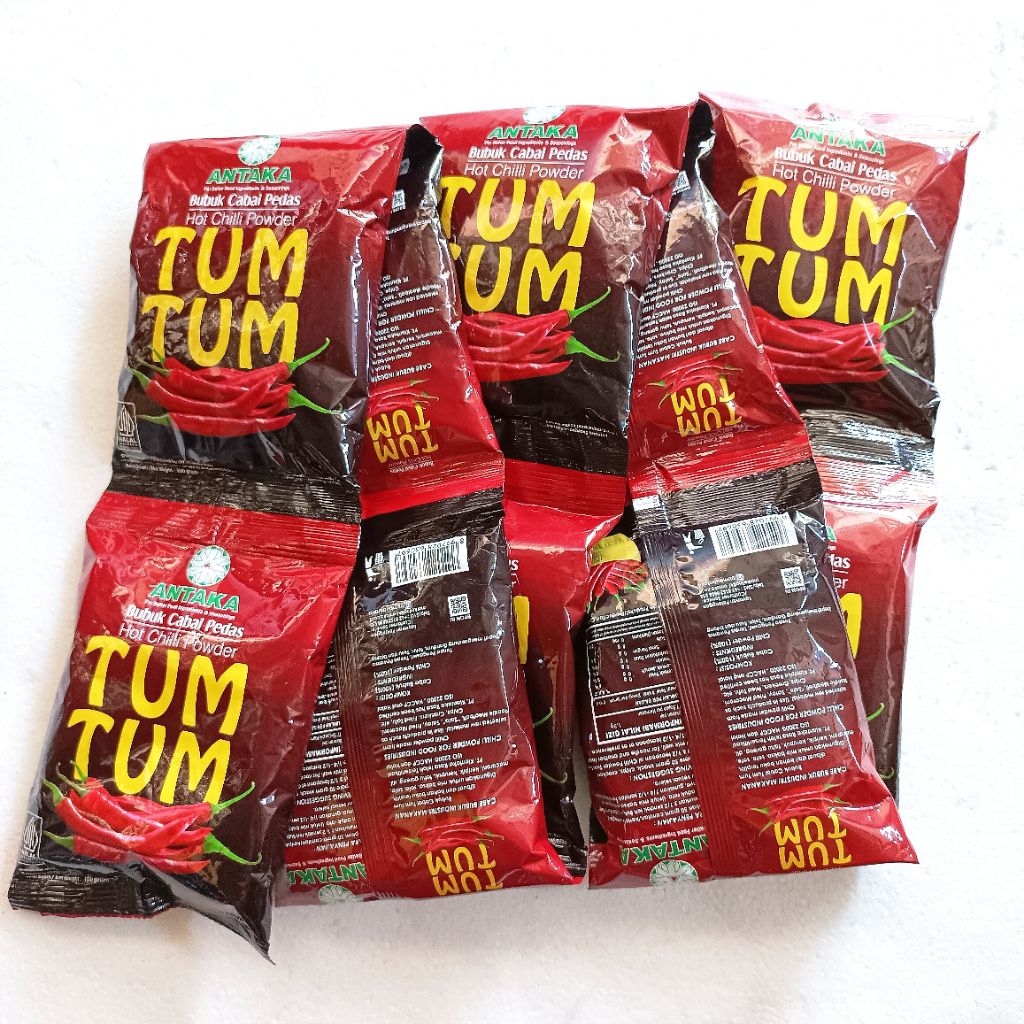 

Cabe Bubuk Antaka TumTum Renceng isi 10 pcs