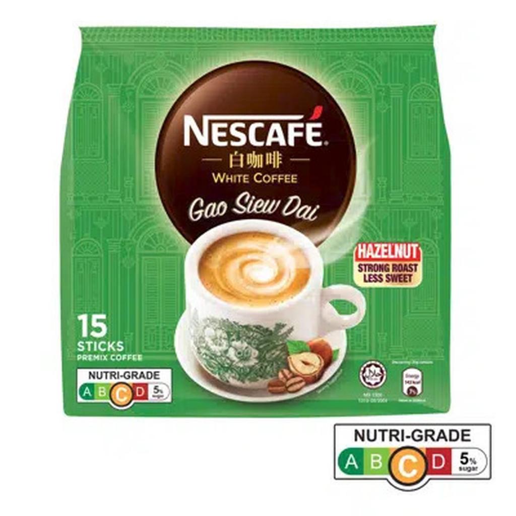 

Nescafe Instant White Coffee Gao Siew Dai Hazelnut