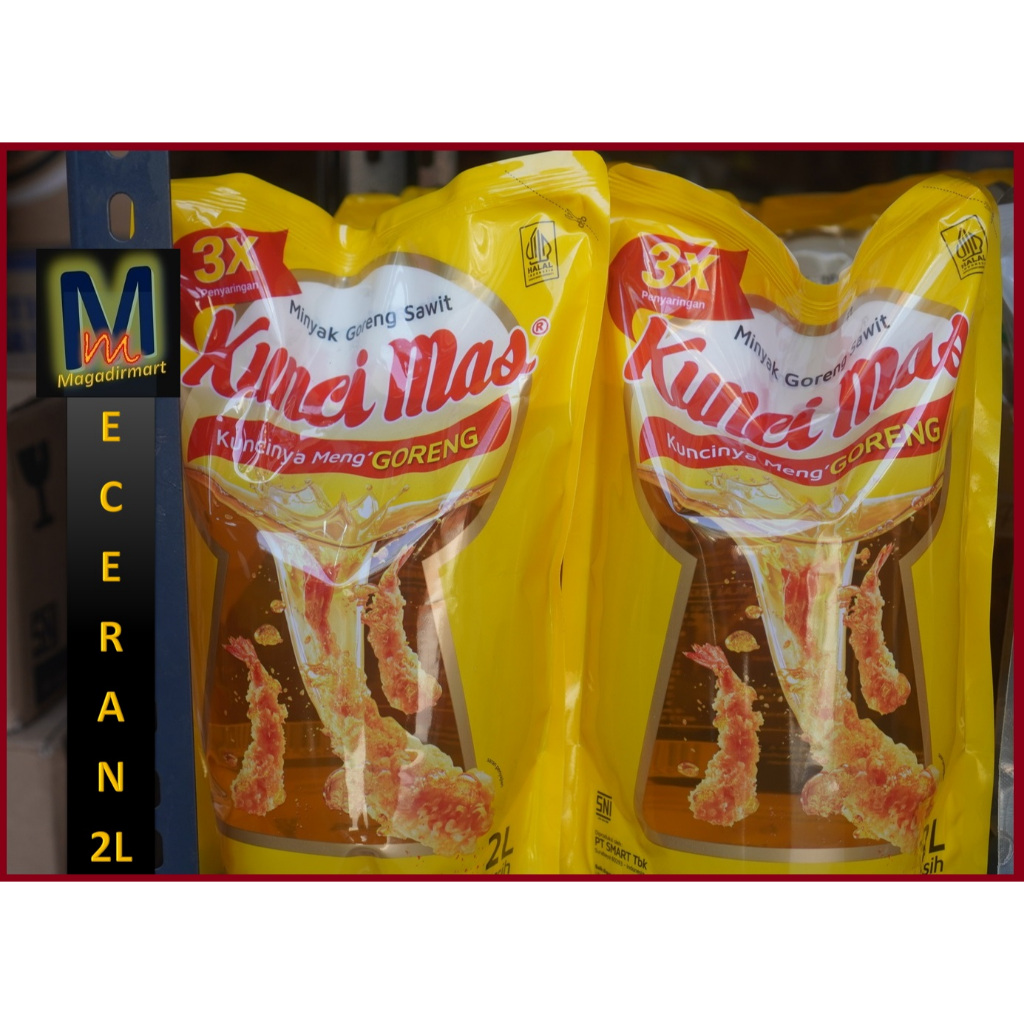 

Kunci Mas Minyak Goreng Sawit Kemasan Pouch 2L Eceran