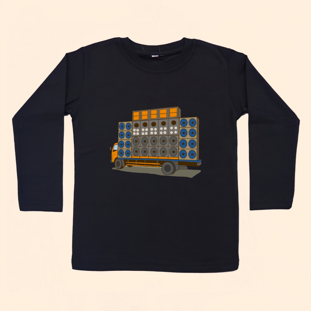 BAJU KAOS ANAK SOUND HOREG SOUND SYSTEM FREE CUSTOM NAMA LENGAN PANJANG