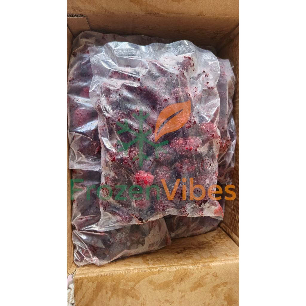 

BLACKBERRY FROZEN IQF kemasan 1kg/pack