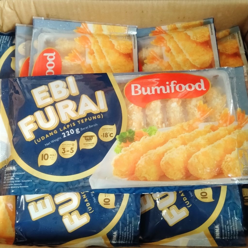 

BUMIFOOD EBI FURAI PREMIUM ISI 10PCS