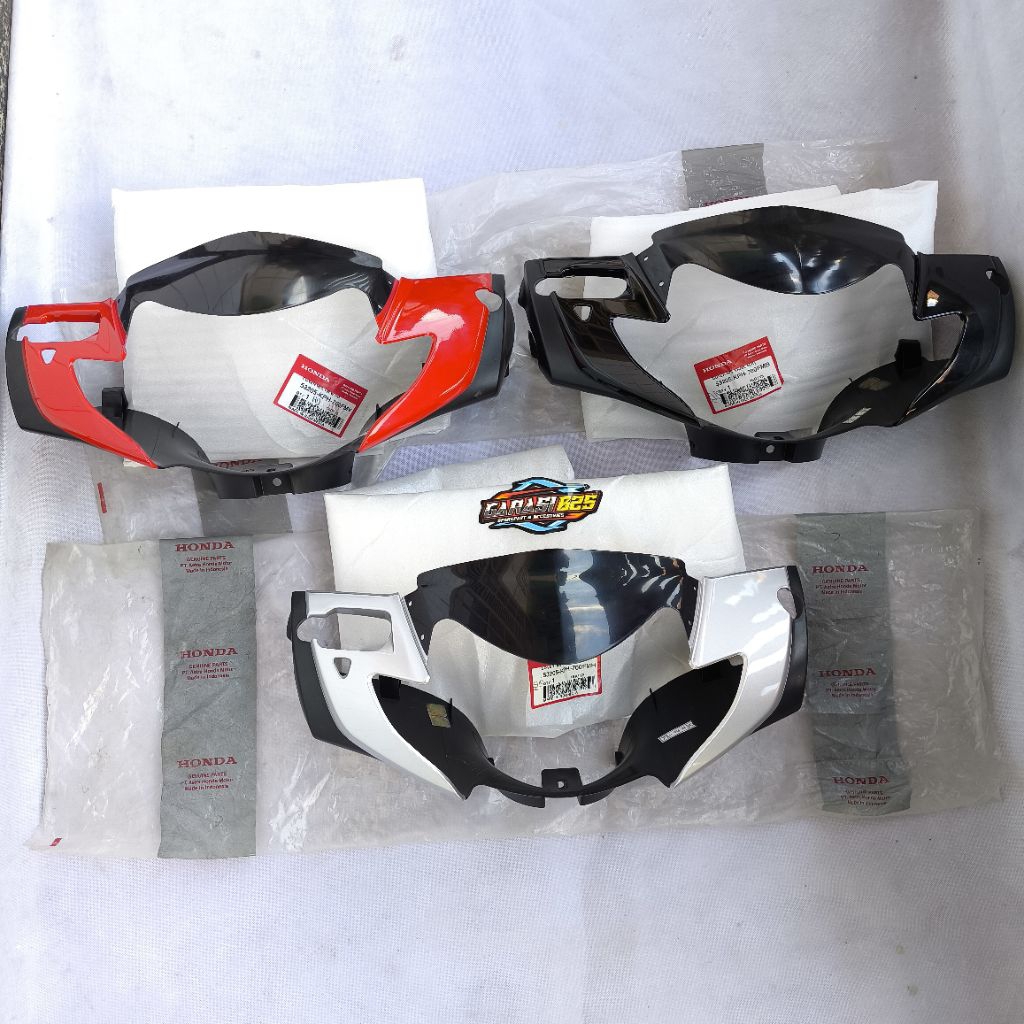 53205-KPH-700 Cover Batok Lampu Depan Supra X 125 Old Lama Cakram Model Visor 2005-2006 Original AHM