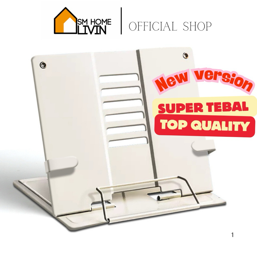 

SANDARAN BUKU BOOK HOLDER PENYANGGA BUKU ALAT BACA BUKU