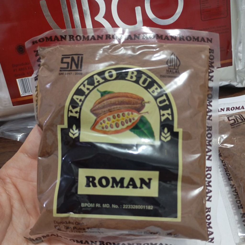 

Coklat bubuk / Kakao powder Roman 35gr
