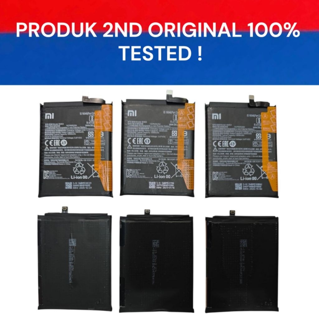 BATERAI XIAOMI MI 10T / MI 10T PRO 5G BATERAI BM 53 ORIGINAL