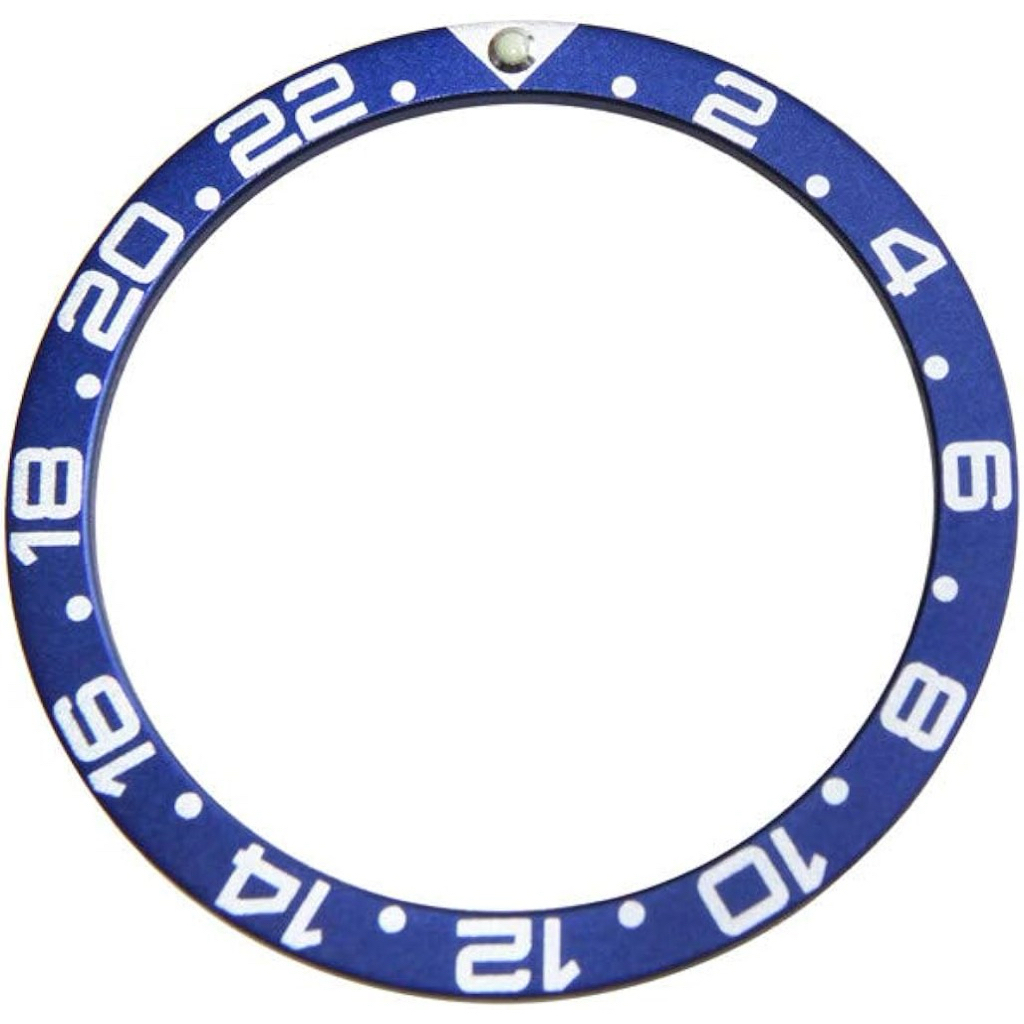 seiko blue  ring insert bezel flat untuk mod 38 mm skx srpd 7002 7009