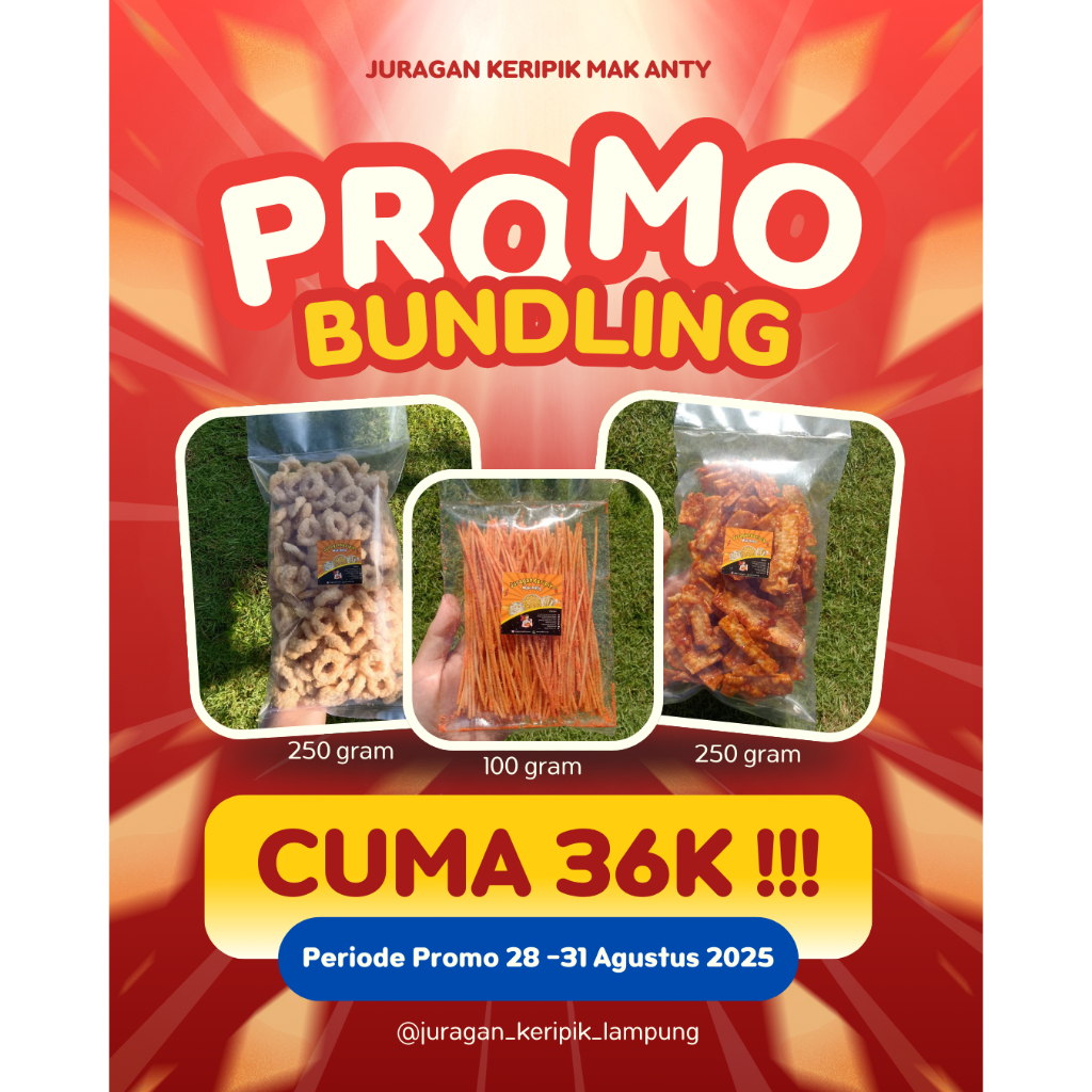 

Kelanting Udang Gurih | 250 gr | Lanting Udang Renyah