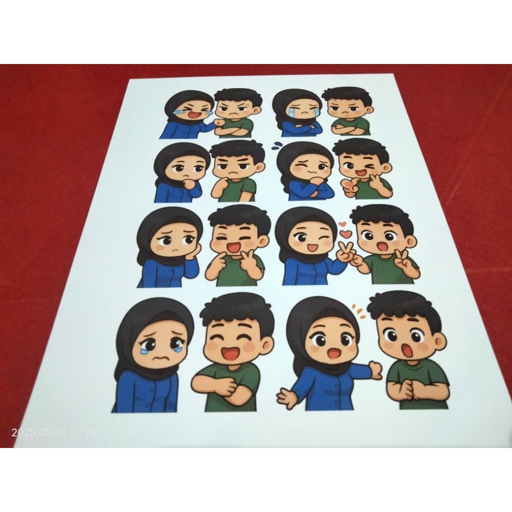 

Stiker Cewek Cowok Cibi 1