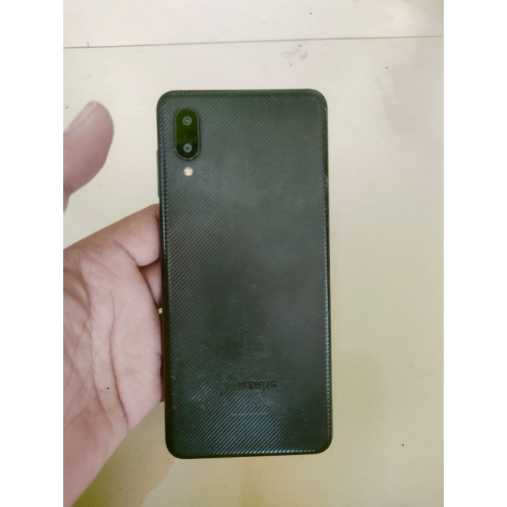 samsung a02  mesin normal minus lcd