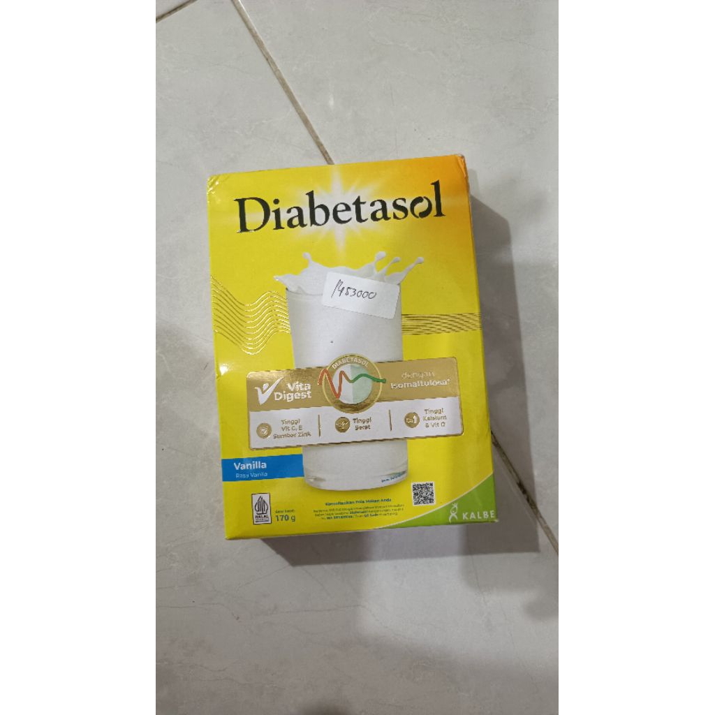 

diabetasol vanila 170 gram exp dekat