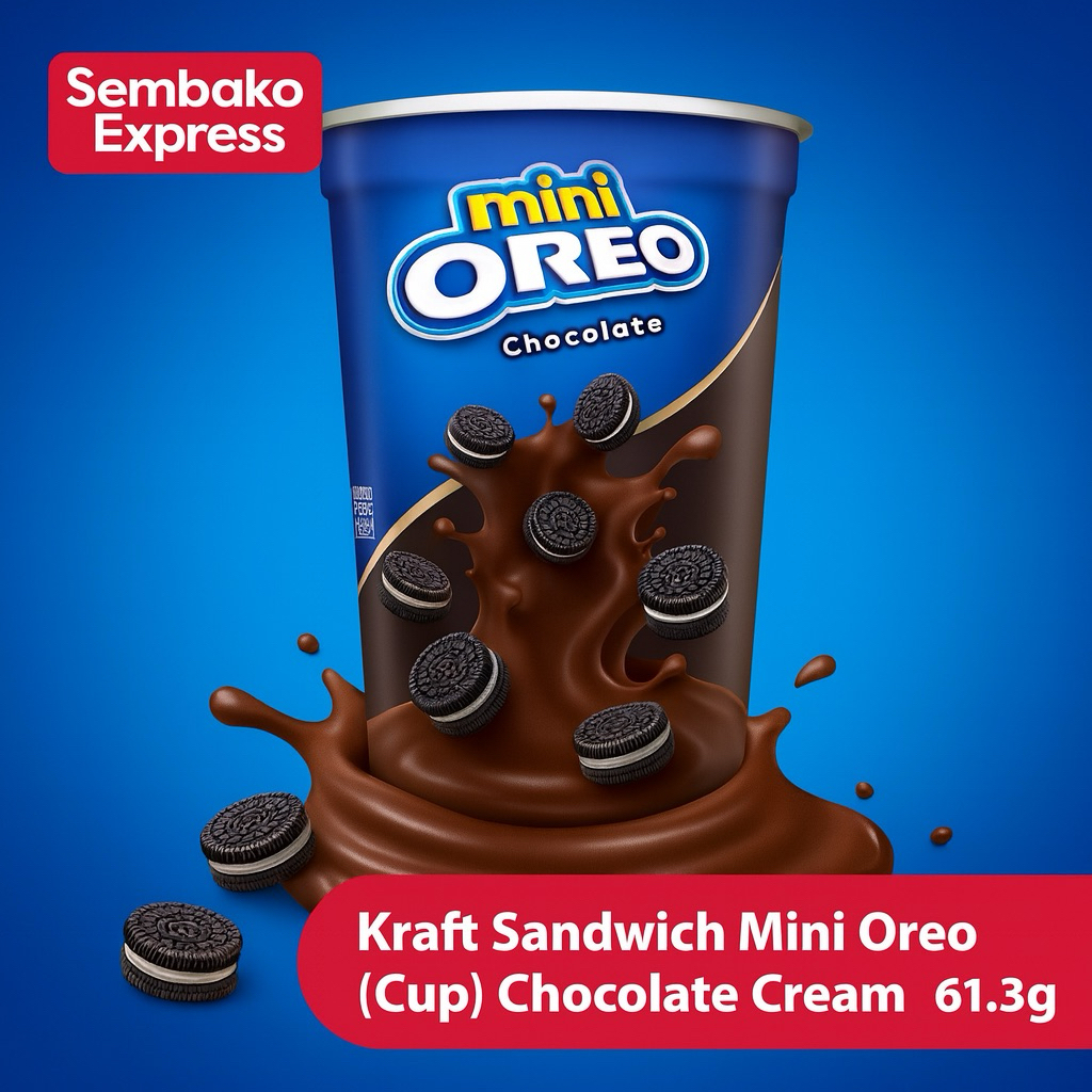 

Mini Oreo Cup Chocolate Cream 61.3g - Kraft