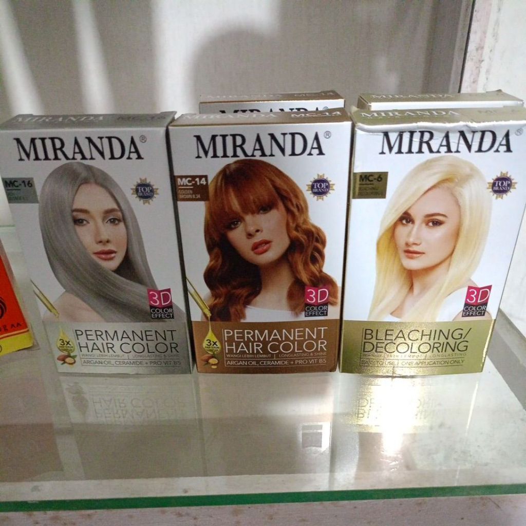 Miranda Bleaching  MC 6_Golden Brown MC 14_Ash Blonde MC-16