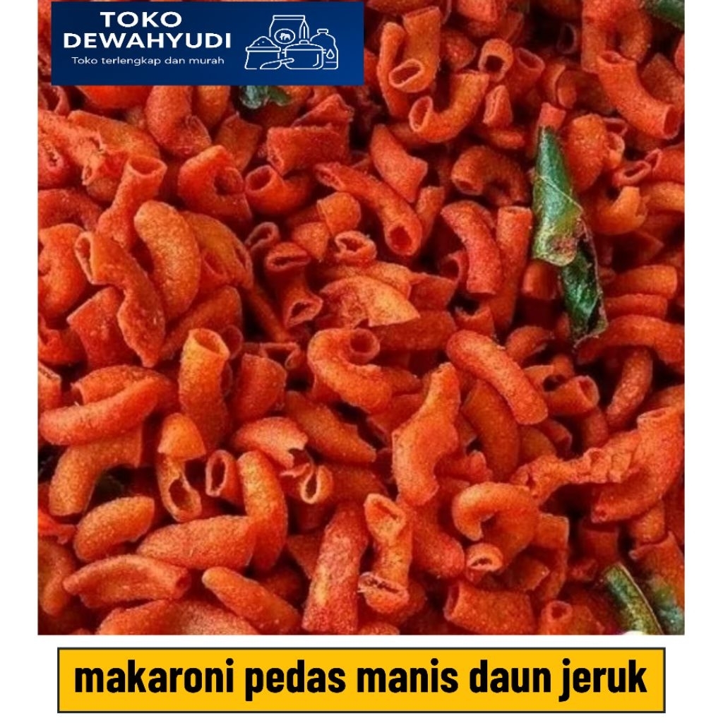 

cemilan pedas Manis Daun jeruk kemasan 500 |