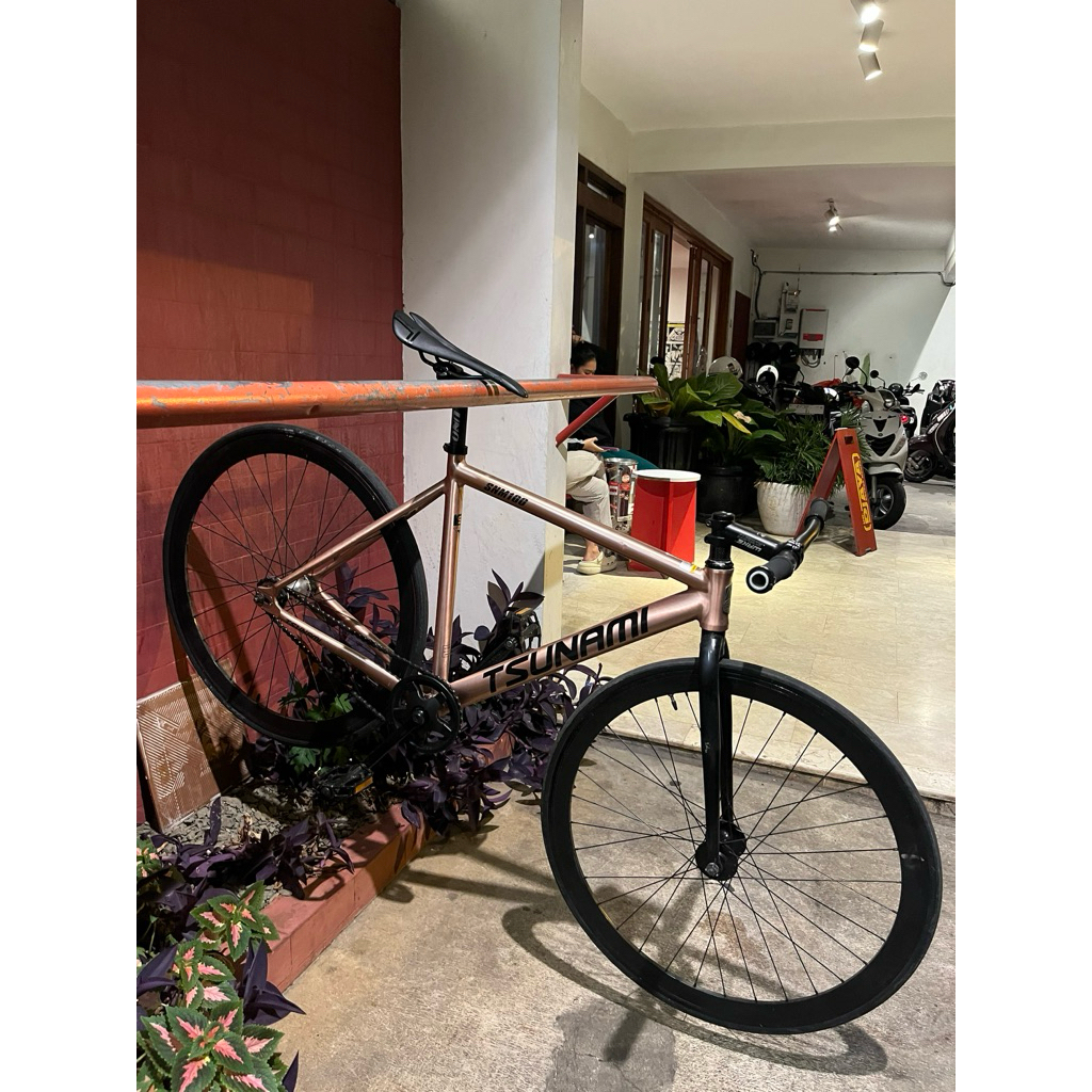 fixie tsunami snm 100 rose gold