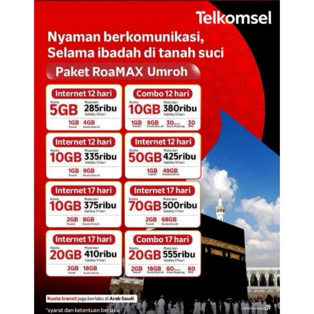 paket telkomsel roaming