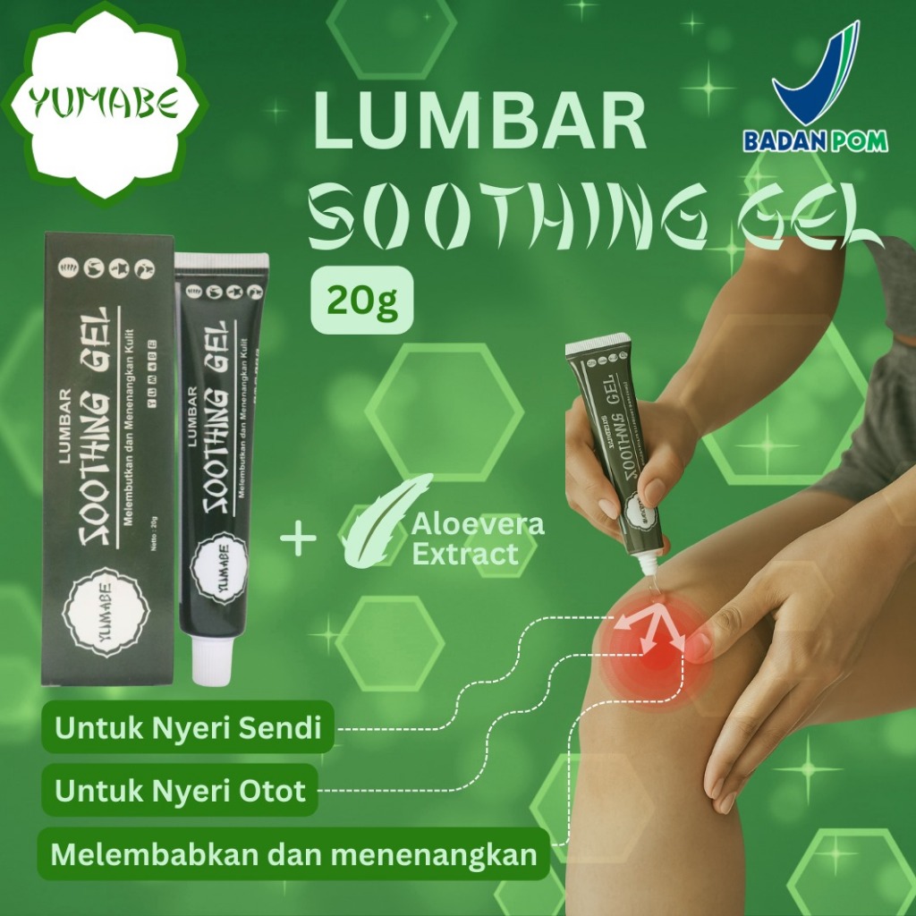 Yumabe Lumbar APDMP Spine Cooling Soothing Gel 20 Gram