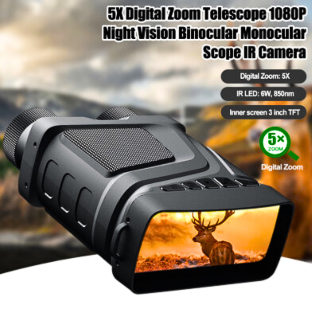 ORI Xiyear R12 Teropong jarak jauh 20000m siang malam Binokular Night Vision Recorder 1080p Zoom