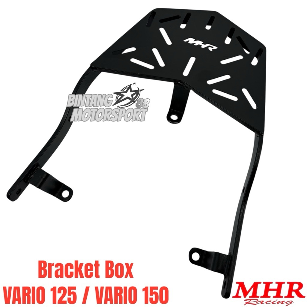 Breket Bracket Box Motor Belakang VARIO 125 / VARIO 150 / VARIO 160 MHR RACING Besi Tebal Dan Kokoh 