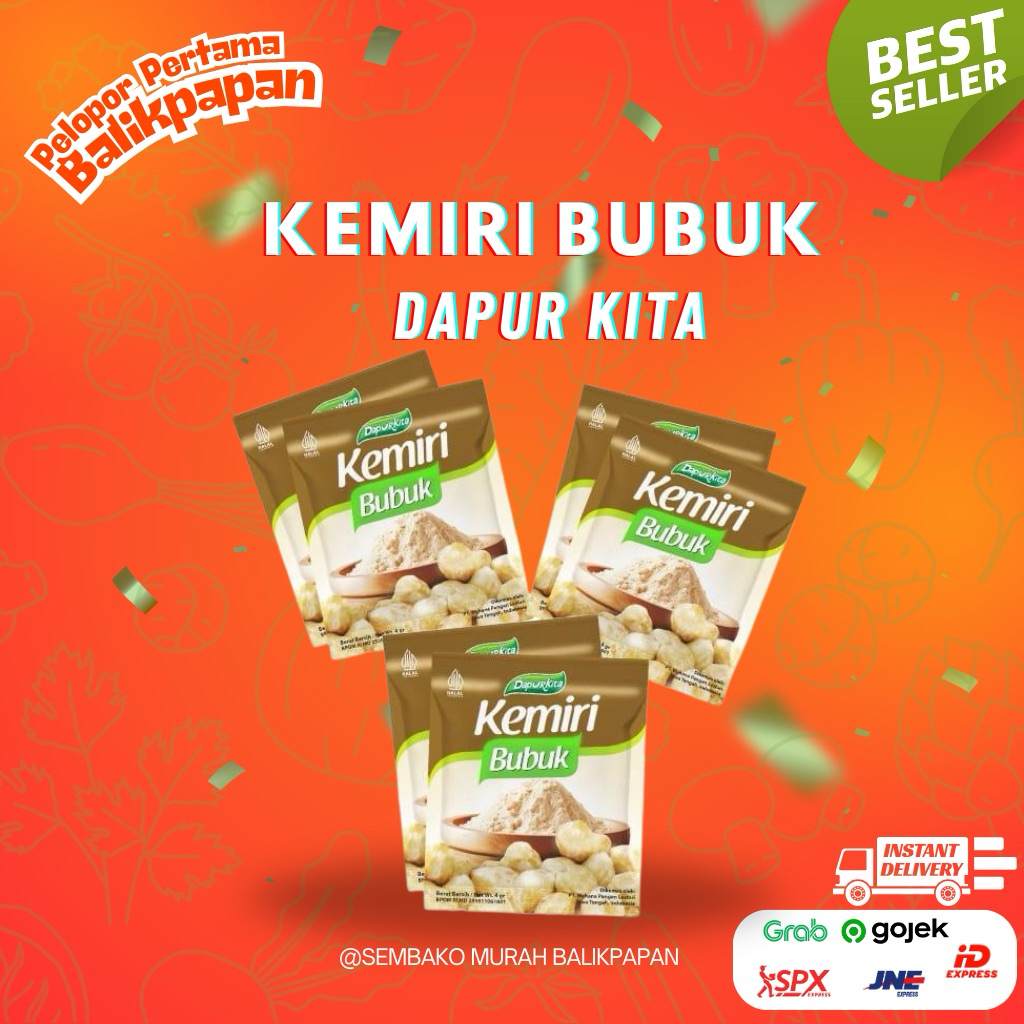 

Kemiri bubuk by dapur kita 4 gr