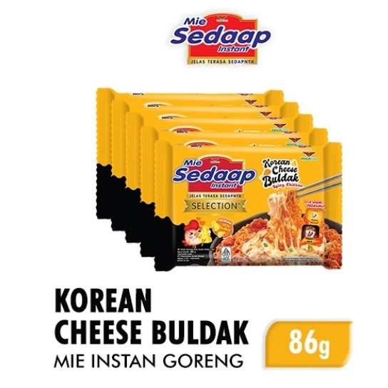 

sedaap mie instan korean cheese buldak 86g
