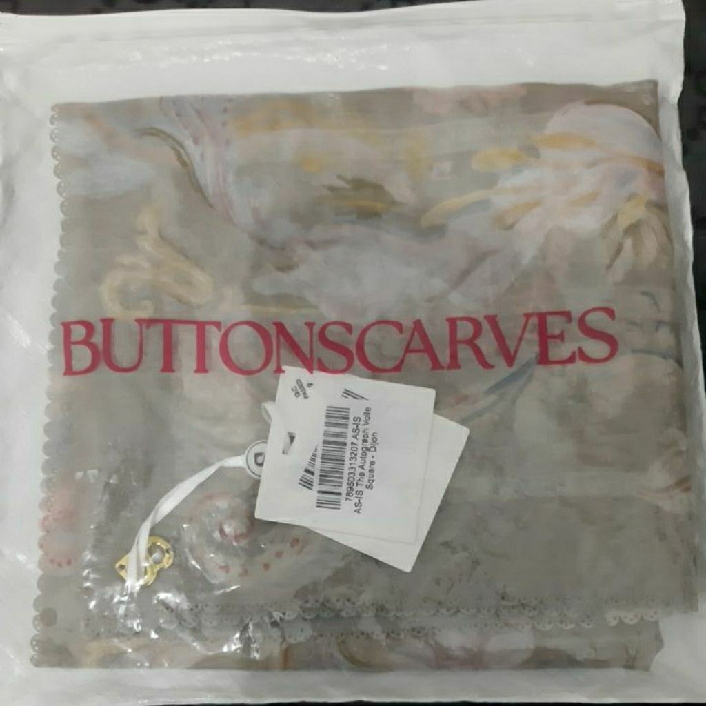 BS Buttonscarves - New As Is The Autograph Dijon