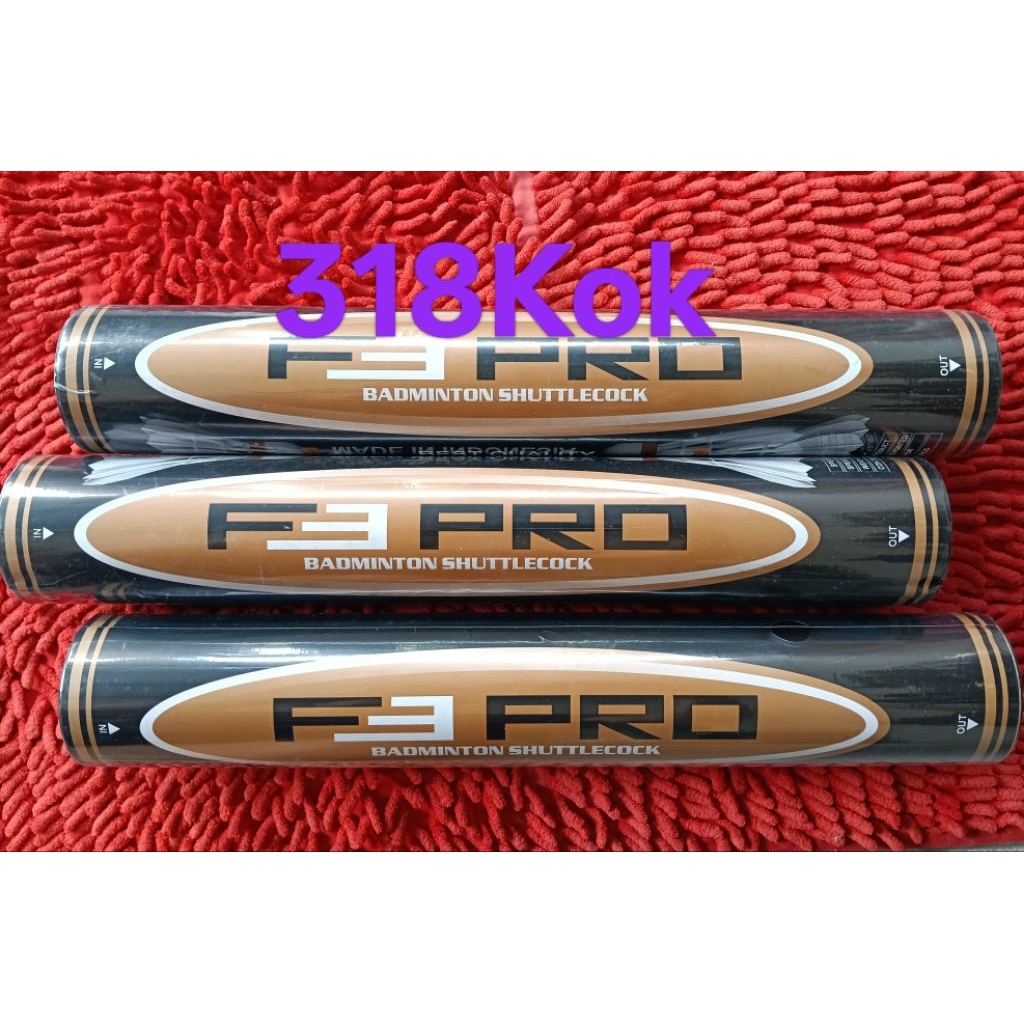 Shuttlecock F3 PRO Badminton Bulu tangkis