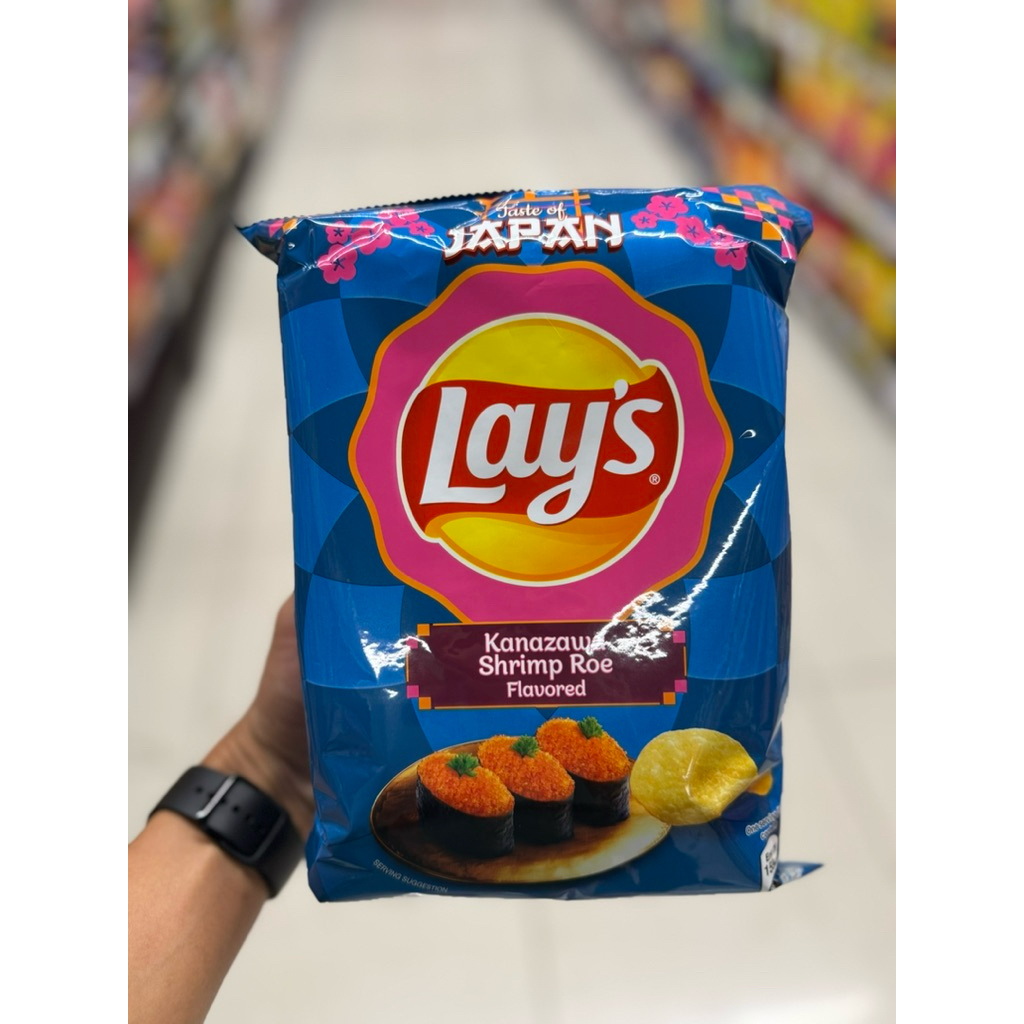 

lays japan kobe wagyu steak / kanazawa shrimp roe / hokkaido garlic butter scallop 150gr
