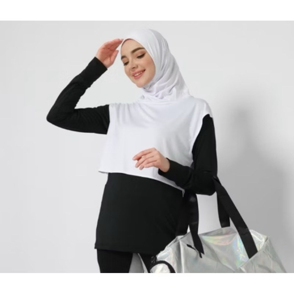 HIJAB MUSLIMAH SPORT RUNNING JOGGING