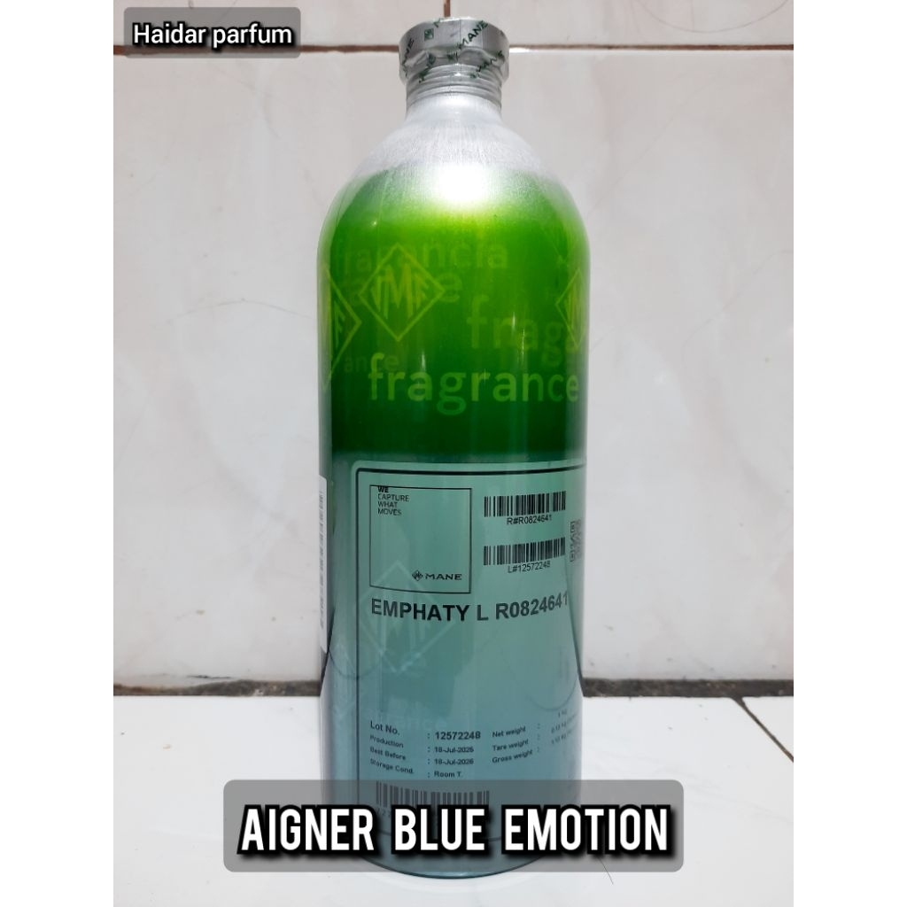 Bibit parfum EMPHATY L MANE / aigner blue emotion packing 1kg segel