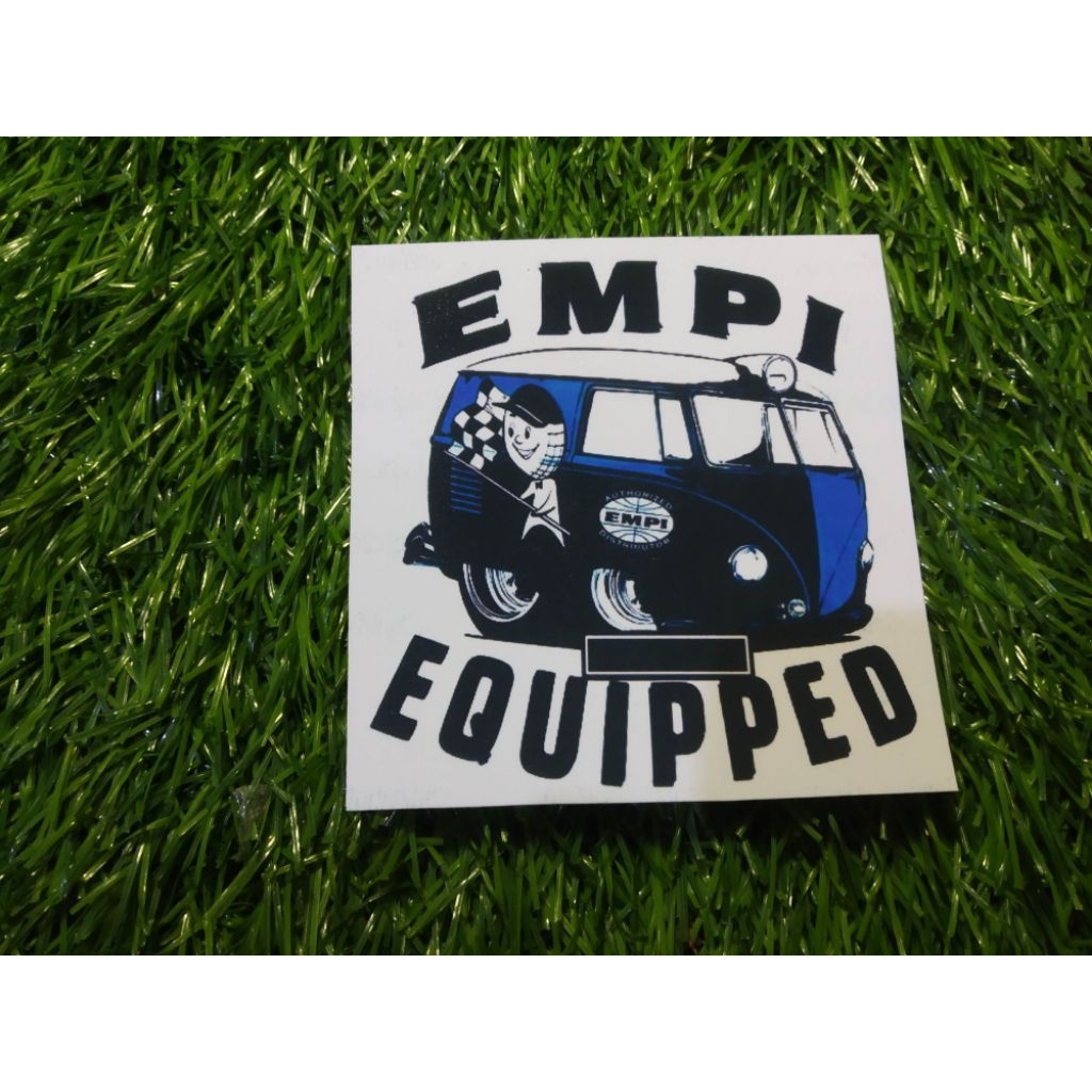 

stiker vinyl empi equipped