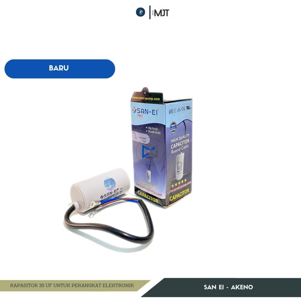 SPAREPART KAPASITOR 30 UF POMPA AIR MODIFIKASI AWET TAHAN LAMA