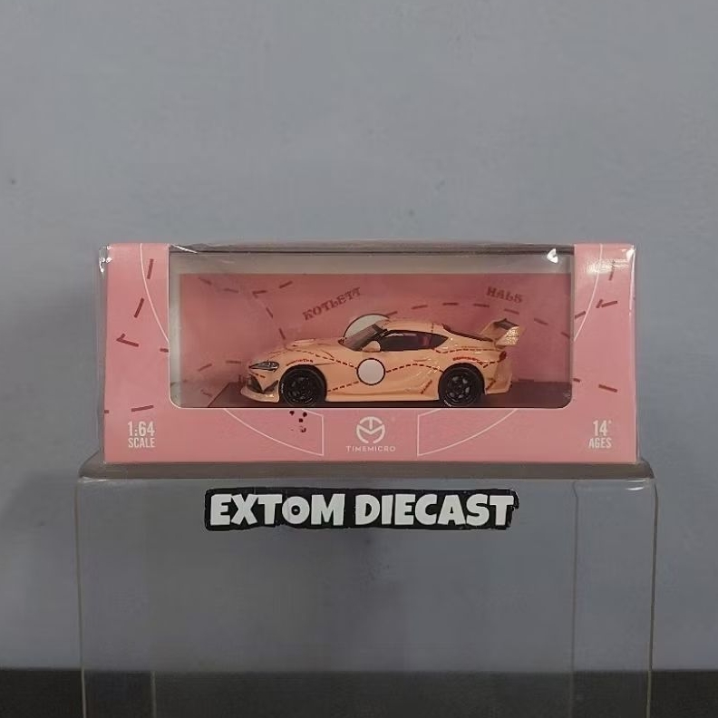 Time Micro Toyota Supra GR LBWK Pink Pig